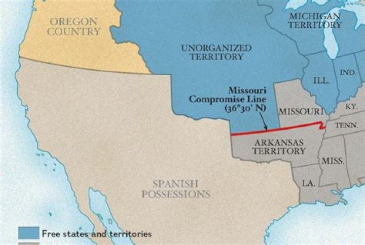Which is true of the Missouri Compromise