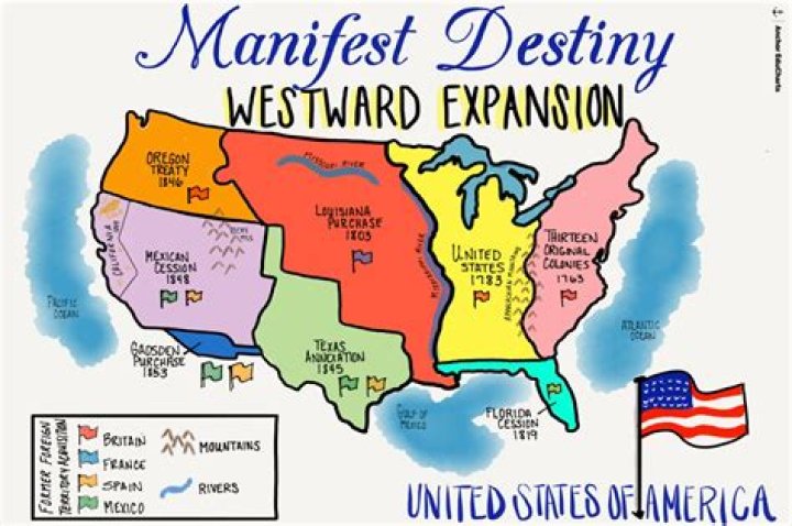 Which philosophy meant that the United States was meant to extend its boundaries all the way to the Pacific?
