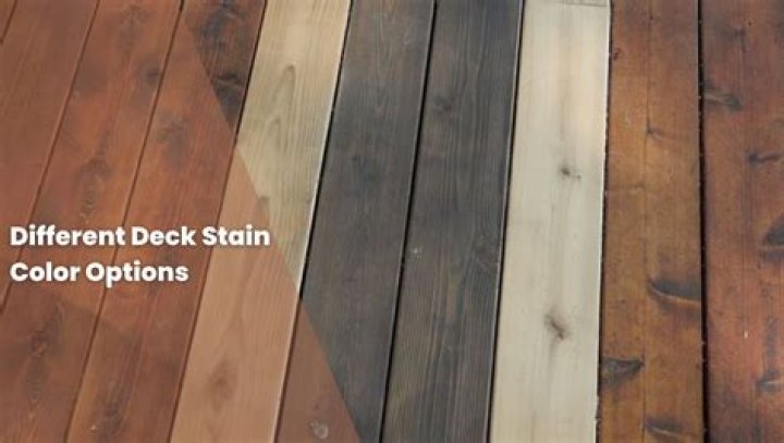 Which stain is best for a deck