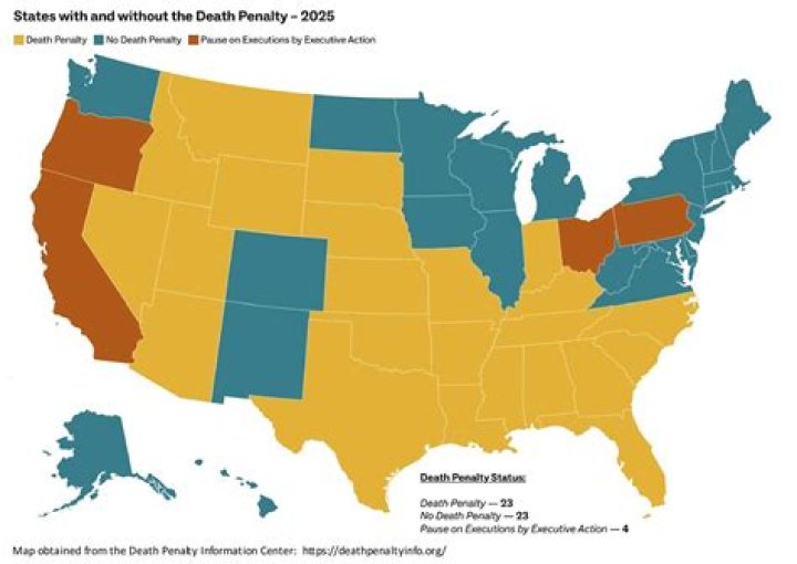Which US states still have the death penalty