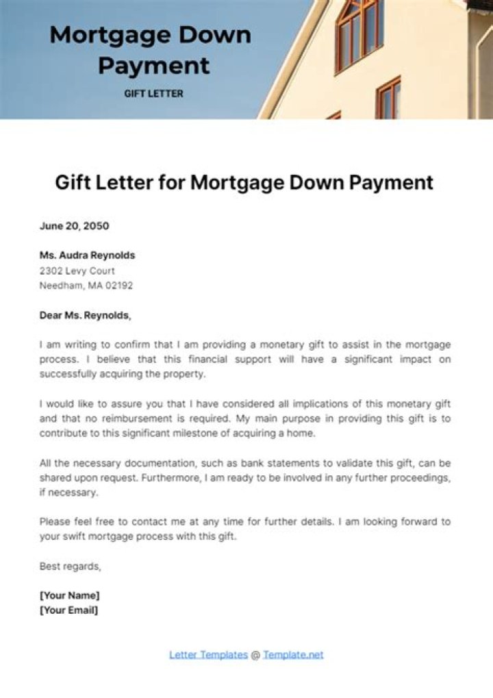 Who can gift money for mortgage down payment Canada