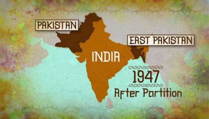 Who created the partition of India
