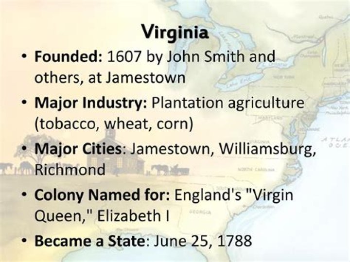 Who founded Virginia Colony