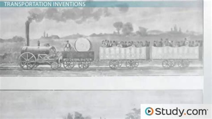 Who invented transportation during the industrial revolution