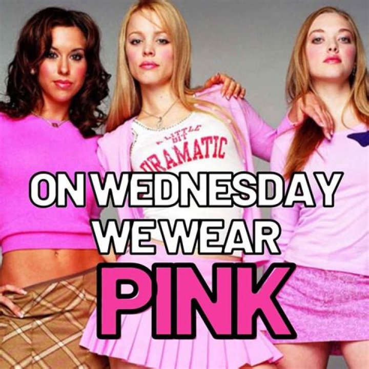 WHO said on Wednesdays we wear pink