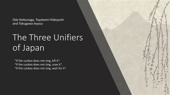 Who was the third and final of the three unifiers of Japan who finished the project of unifying Japan