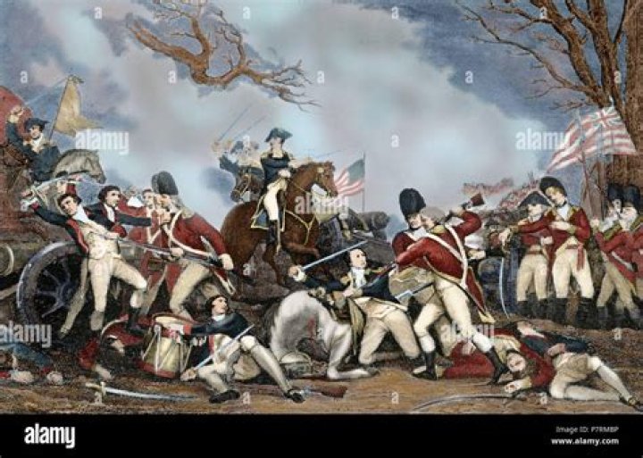 Who won the battle of Princeton during the Revolutionary War