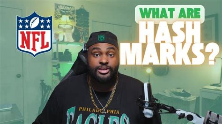 Why are the hash marks closer in the NFL?