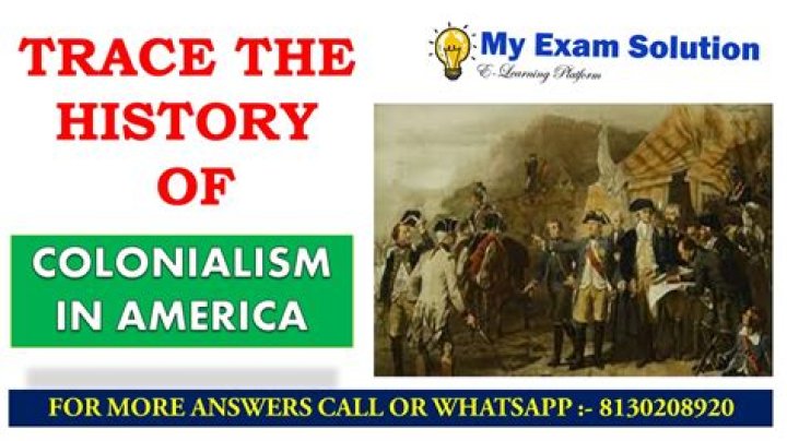 Why did the colonial settlers come to America?