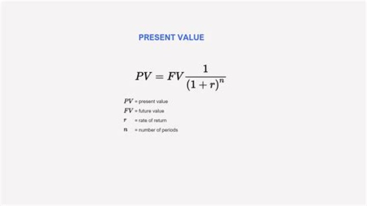 Why do we calculate present value