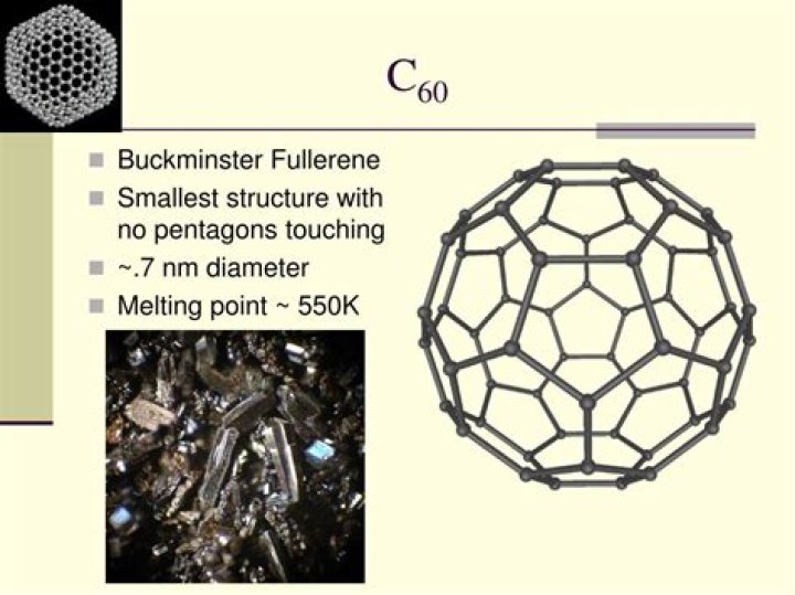 Why does fullerene have a low melting point?