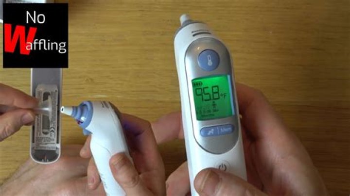 Why does my Braun thermometer say error