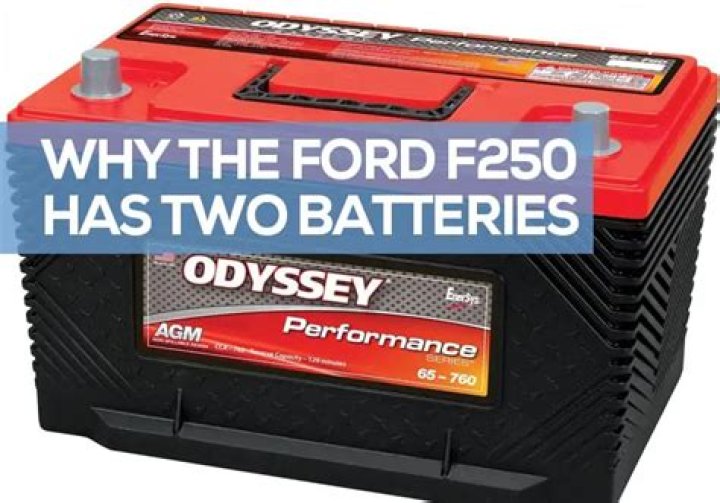 Why does my f250 have two batteries