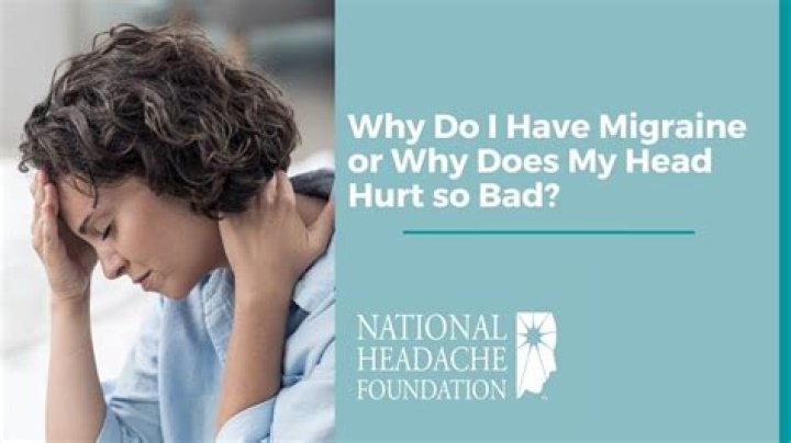 Why does my head hurt when my hair is oily?