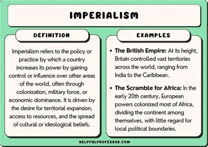 Why is imperialism important? | ContextResponse.com