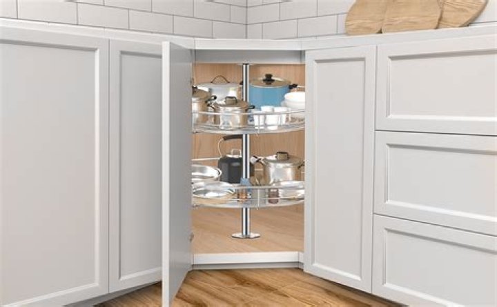 Why is it called a lazy Susan cabinet?