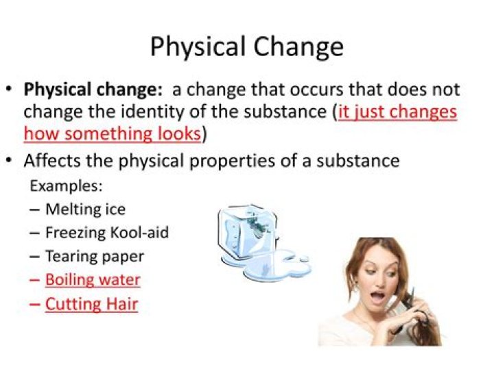 Why is tearing paper a physical change?