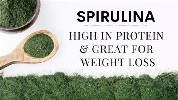 Will spirulina help with weight loss?