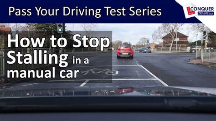 Will you fail a driving test for stalling