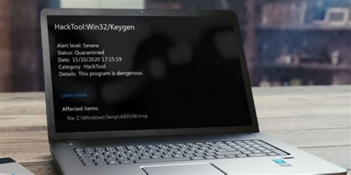Win32/Keygen.RM potentially unsafe