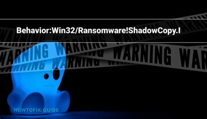 Win32/Ransomware!ShadowCopy.I — Behavior Ransomware: ShadowCopy